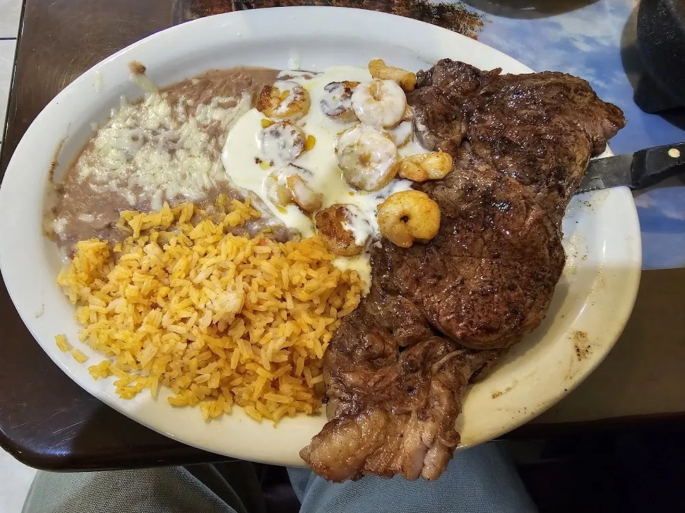 Steak and Shrimp